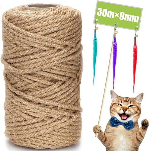 Corde en sisal pour arbre à chat 10MM X 30M