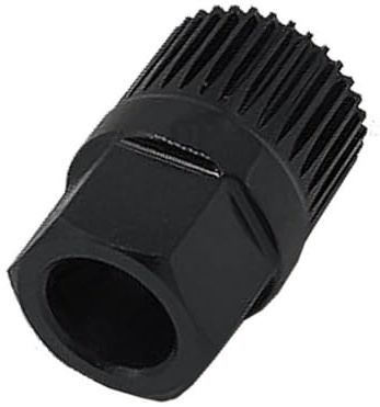 Kjzeex Generator Pulley Removal Tool, 33 Teeth Alternator Pulley Removal Tool Portable Engine Pulley Removal Tool for Removing and Replaceing the Pulley