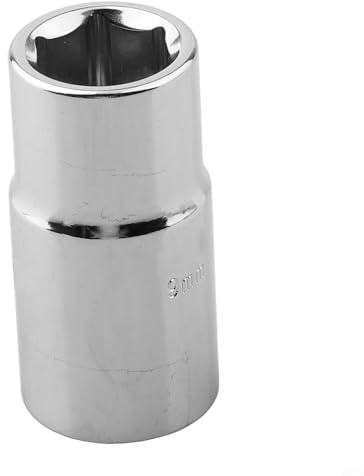 Gdfnmogo Llave telescópica con cabezales dobles de 17/19 mm y 21/23 mm, herramienta de tuerca de rueda de acero al cromo vanadio para quitar y apretar neumáticos de coche, pesada (A)