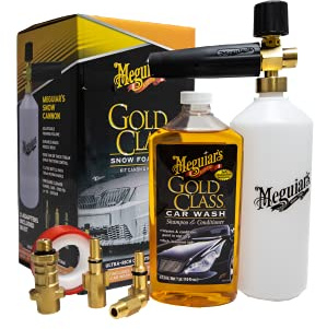 Meguiar's G192000EU Gold Class Snow Foam Cannon Lance Kit Kärcher compatible Nilfisk compatible Bosch compatible