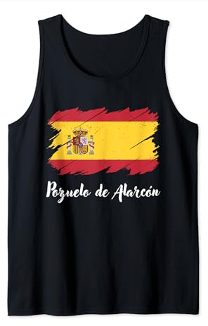 Pozuelo de Alarcón España, Bandera de España, Pozuelo de Alarcón Camiseta sin Mangas