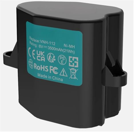 Gcbhfjrcyz Batterie De Remplacement pour Aspirateur 3500 MAh, Compatible avec Karcher VNH-112 2.891-029.0 RC3000 CS588 VSR8000 Les Modèles