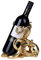 Pacific Giftware Golden Octopus Resin Figurine Wine Holder