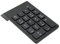 Vikye 2.4G Wireless Numeric Keypad with Chocolate Keys, Plug and Play 18 Keys Number Numpad for Bank Accountant with 32.8ft Transmission Distance