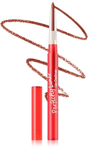 Boobeen Lip Liner Matte Lipstick Pencil, Antihaft-Nude Matte Lip Pencil für natürliches Lippen-Makeup, glatter lang anhaltender Lipliner-Stift für Frauen Lippenfarbe