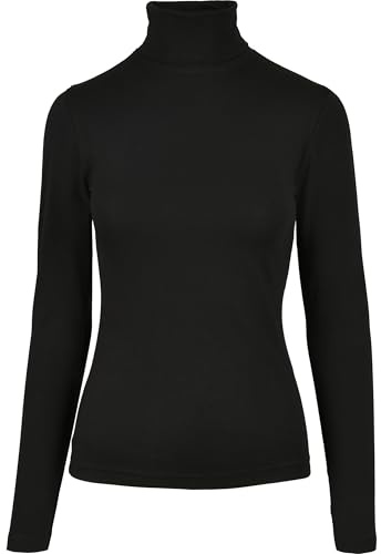 Urban Classics Långärmad T-shirt för damer, Svart (svart 7), L