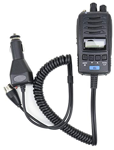 Portable CB radio TTI TCB-H100, 12V / 24V power supply, Roger Beep, Squelch