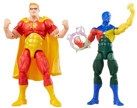 Marvel Squadron Supreme Legends - Set di 2 statuette Marvel's Hyperion & Marvel's Doctor Spectrum, 15 cm