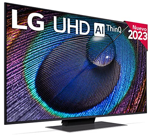 LG 43UR91006LA 43, 4K UHD, Smart TV, HDR10, webOS23, Serie 91, Procesador Alta Potencia, Dolby Digital Plus, Alexa/Google Assistant