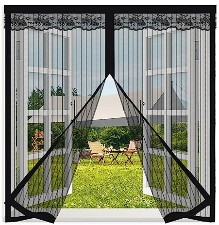 Magnet Fliegengitter Fenster,180x240cm Insektenschutz Fenster Automatische SchließUng,Fliegengitter Fenster Magnetisch,Moskitonetz Fenster Ohne Bohren