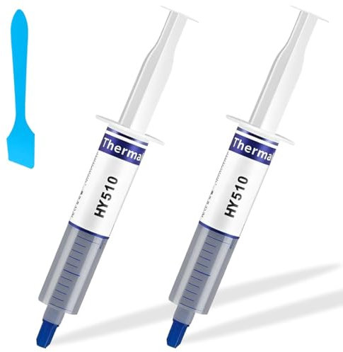 PYEUIFT 2 pcs HY-510 Wärmeleitpaste für Kühler,Kühlkörperpaste Grafikkarte CPU Wärmeleitpaste CPU Wärmeleitpaste PC kühlpaste Leitpaste Thermal Paste