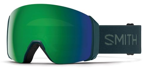SMITH OPTICS 4D MAG XL Ski- Snowboardbrille Pacific - ChromaPOP Everyday Green Mirror NEU