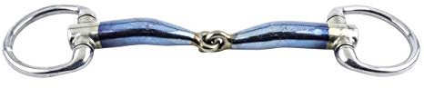 Trust Sweet Iron-eggbut bradoon-locked-12mm Olivenkopfgebiss Unterlegtrense 13,5 cm
