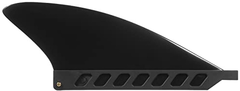 HUIOP surf fins, 4.6 Inch / 3 Inch Surfboard Fin Soft Center Fin for Inflatable Paddle Board Longboard