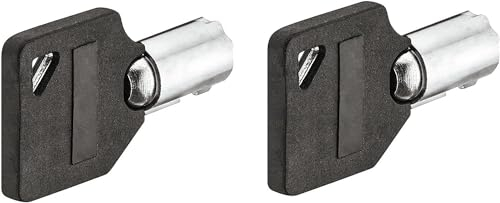 cyclingcolors 2 llaves de apertura de emergencia N° 102 Cajas fuertes cerradura de maletero fuerte para todas partes, llave de gabinete cilindro