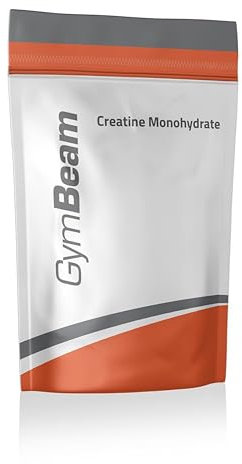 GymBeam Creatina Monoidrata 100%, Polvere Altamente Solubile, Migliora le Prestazioni in Allenamenti di Alta Intensità, Ideale per Atleti di Forza e Sport di Squadra (250 g, Non aromatizzato)
