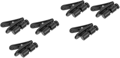OSALADI 6piezas Clip Organizador De Cables De Auriculares Fijación Para Cable De Micrófono Soporte Estable Para Uso Interior y Exterior Compatible La Mayoría De Auriculares