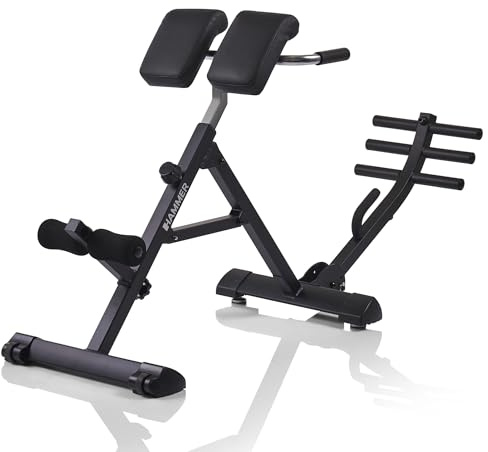 HAMMER Rückentrainer Tricon Flex, 3 in 1 Rücken-Komplett-Trainer für spürbare Wirbelsäulen- und Ischiasentlastung