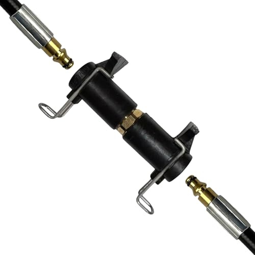 Conector de manguera de alta presión adaptador para compatible con Parkside Kärcher serie K Acoplamiento rápido Conexión rápida latón acero inoxidable limpiador de alta presión Accesorios Click