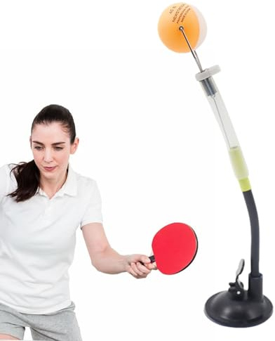 Pong Robot Machine - Professional Table Tennis Trainer, Adjustable Ball Rebound Device, Durable Sucker Stand, Fast Return Mechanism, Compact Training Aid | Table Tennis Practice Equipment For