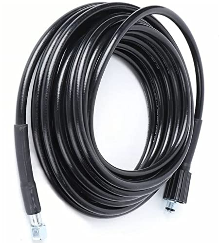 AKLOSIPY Tubo dell'acqua in Gomma Flessibile Ad Alta Pressione, Design Antideflagrante, Ideale per Uso Domestico e in Giardino, Lunghezza 10 M