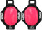 XAVIA Coppia Di Saponette Da Moto | Slider Ginocchia (Rosa)