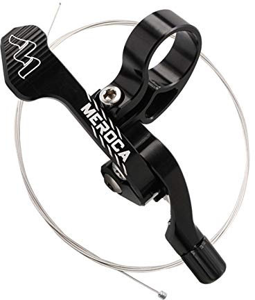 Einstellbare Mountainbike Sattelstütze, Dropper Remote Hebel, Bicycle Seatpost Lever Controller, Aluminiumlegierung Fahrrad Sattelstütze Dropper Fahrrad Sattelstütze Hebel Fernbedienung 22cm