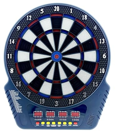 RB&G Elektronisches Dart-Set Dartscheibe Profi Dartboard 6 Pfeile Dartboard 27 Spiele