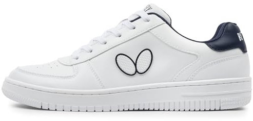 Butterfly Damen Lezoline Sneaker Tischtennisschuhe, Weiss/opulenter Garten, 5.5