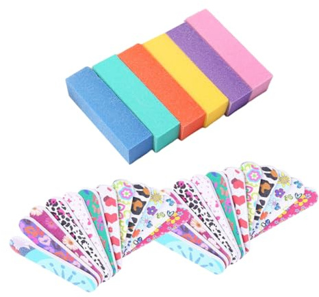 STOBAZA Limas De Manicura De Uñas Pulidor De Uñas Profesional Herramienta Para Abrillantar Limas Para Uso Salón De Belleza