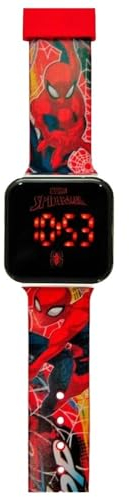 Kids Licensing Armbanduhr LED [Digital], Spider Man