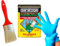 DMS Fernovus Colore Grafite Ferro Antico Metallizzato Gel Vernice Smalto Antiruggine in conf da 750 ml con guanti nitrile e pennello inclusi!!! Bundle