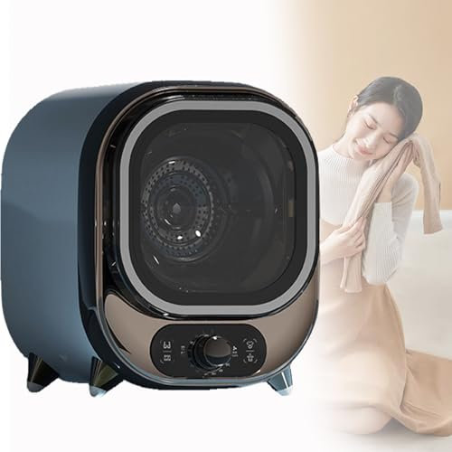 Spdazzleburst Petite Sèche-Linge Compacte à Condensation, 0,8 kg, Comptoir ou Murale, Brown