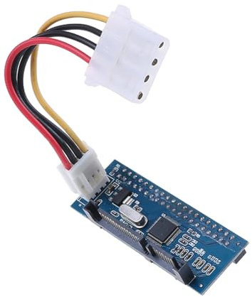 Bntaomle IDE zu SATA Adapter HDD 3.5 IDE zu SATA Festplatten Konverter SATA Adapter PATA IDE 40Pin zu SATA 22Pin Festplattenanschluss