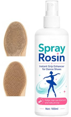Spray för 100 ml fotarbetsstödsskikt | Anti-Skogrepp Spray för Pole Dance Hoppning Steg Rotering Flexibilitet Scen Rörelse Provspelning Dansare Framträdare