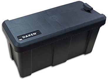 Daken Drawbar Box Storage Box 550 x 250 x 295 mm with Holder for Trailers