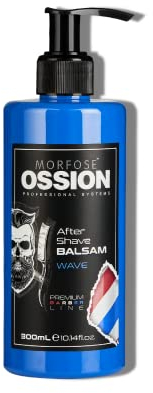 Morfose OSSION PBL Wave After Shave Balsam 300 ml – Baume après-rasage hydratant – Apaise irritations – Soin pour tous types de peau