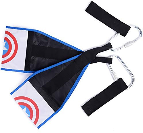 JTRHD Sport-Bauchgurte Cantilever Gürtel Bauchgeräte-Suspension Bauch Sling Haushalt Bauchmuskelgürtel Trainingsgeräte (Farbe : Black, Size : 50x19cm)