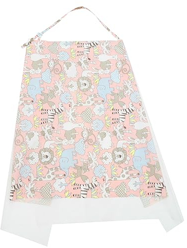 ibasenice Toalla De Lactancia Funda De Lactancia Para Asiento De Coche Cobertor De Lactancia Para Bebe Cubierta De Lactancia Bufanda De Lactancia Tirantes Bebe Algodón Auto El Columpio