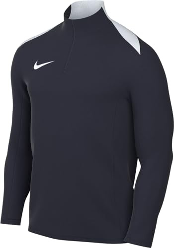 Nike FD7667-455 Dri-Fit Academy PRO 24 Drill Top K Maglia Lunga Uomo Obsidian/Obsidian/White/White Taglia L