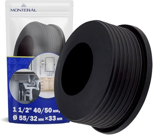 Manchon pour le Raccordement du Joint Siphon à la Tuyau HT 1 1/2 Ø 55/32 mm x 33 mm pour Сonnexion 40/50 mm - MONTERAL