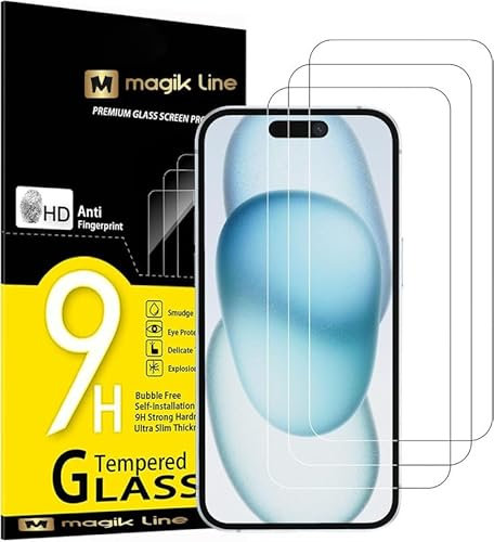 GENERICO Protector de pantalla de cristal templado para Oppo Find X5 Lite, sin burbujas, dureza 9H, 0,33 mm, ultra transparente, ultrarresistente, 3 unidades
