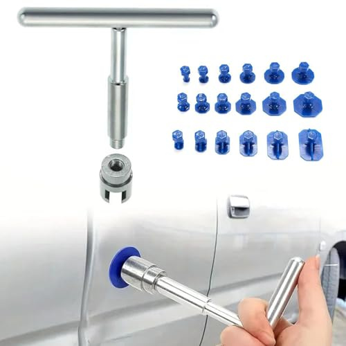 Cutiolly Outil Réparation Debosselage,Kit Débosselage Ventouse,Kit Retrait Dent Enlèvement,Kit Debosselage sans Peinture,Outils de Réparation Carrosserie,Kit Réparation Bosses Voiture,Dent Repair