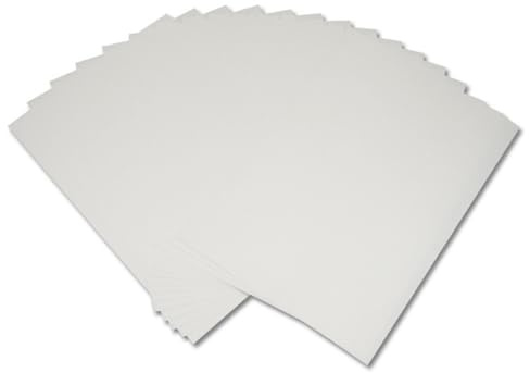 5 fogli A4 Waterslide Decal carta trasparente trasferimento acquascivolo carta personalizzata fai da te stampabile decalcomanie per stampanti a getto d'inchiostro (5 fogli)