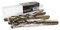Ferrcan Forets pour métal HSS DIN338 M35 5% cobalt pour le perçage dans l'inox acier inoxydable, fer et autres métaux (paquet de 5 pièces par mesure) (10.5mm)