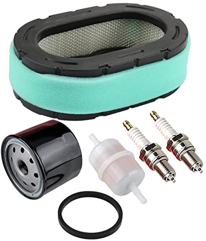 Ewillownm Compatibile con Filtro dell'Aria 7000 Kit di Manutenzione con Filtro Olio Combustibile per Kohler 32 083 09 32 883 09-S1 KT610 KT620 19HP-26HP Motore MTD Tosaerba