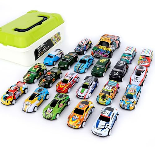 MXTIMWAN Matchbox Auto Set, Cars Spielzeug,21 Stück Kinder Auto Spielzeug,Car Toy,Mini Auto Set,Spielzeugauto Aufziehautos,Auswahl Spielzeug Autos,Modelle Spielpreise für Kinder Jungen