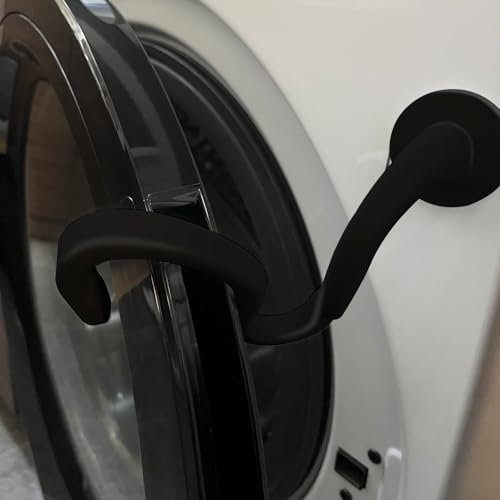 Qumox Support Magnétique pour Porte de Lave-Linge à Hublot – Flexible, Facile à Installer, Garde la Porte Entrouverte pour Éviter l'Humidité et la Moisissure – Compatible avec la Plupart des Machines