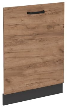 Vicco Panel Frontal R-Line, Roble Dorado, 60 cm sin encimera, para combinación Libre Dentro de Sistemas de Cocina modulares