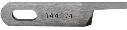 1 set reservdelar till industriell overlock-symaskin, överlockmaskin, övre och nedre knivsats 144074-001 112436-001 for B511